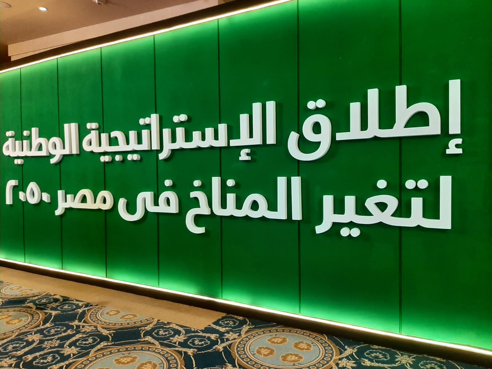 الإستراتيجية الوطنية لتغيير المناخ