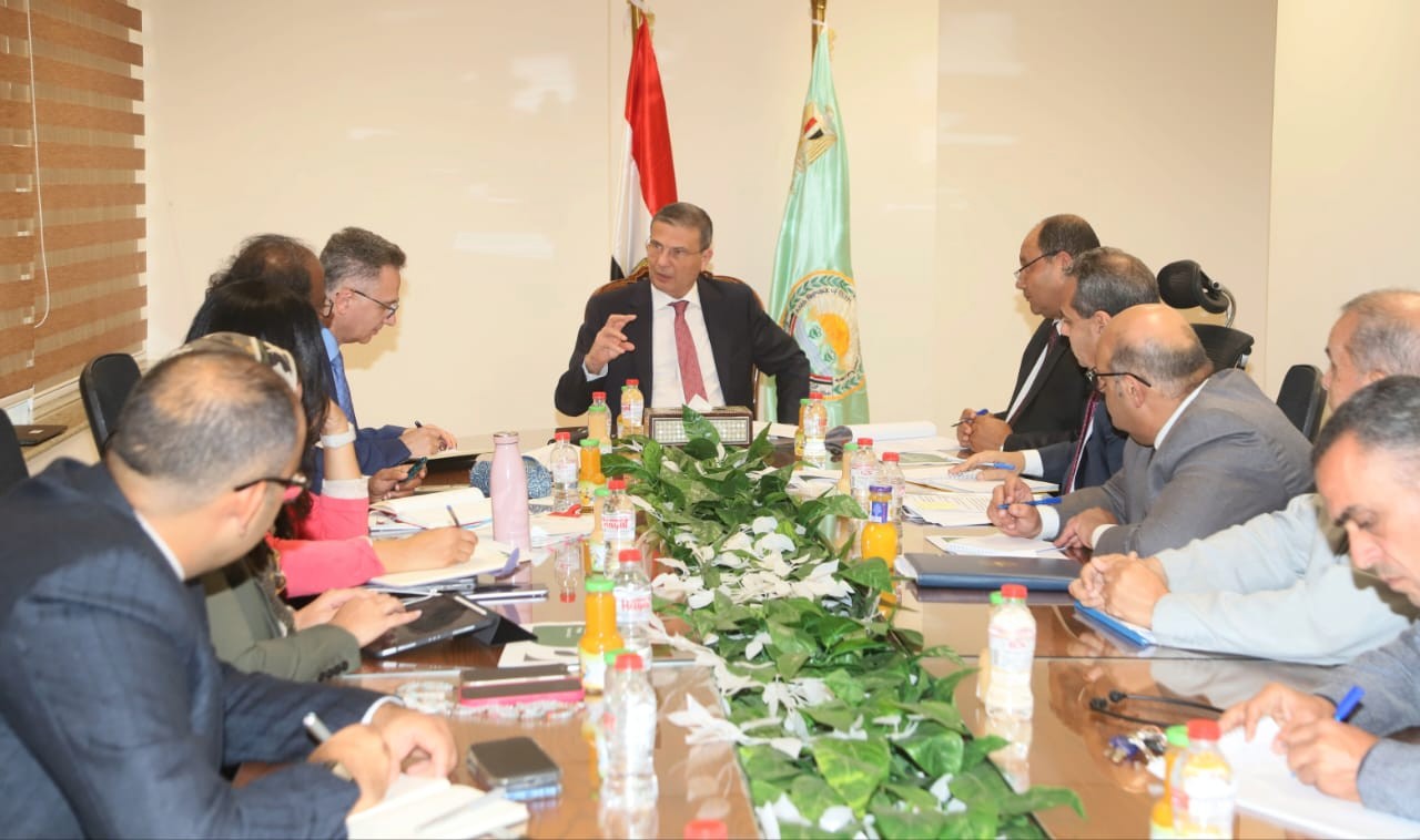 وزير الزراعة ورئيس البنك الدولى