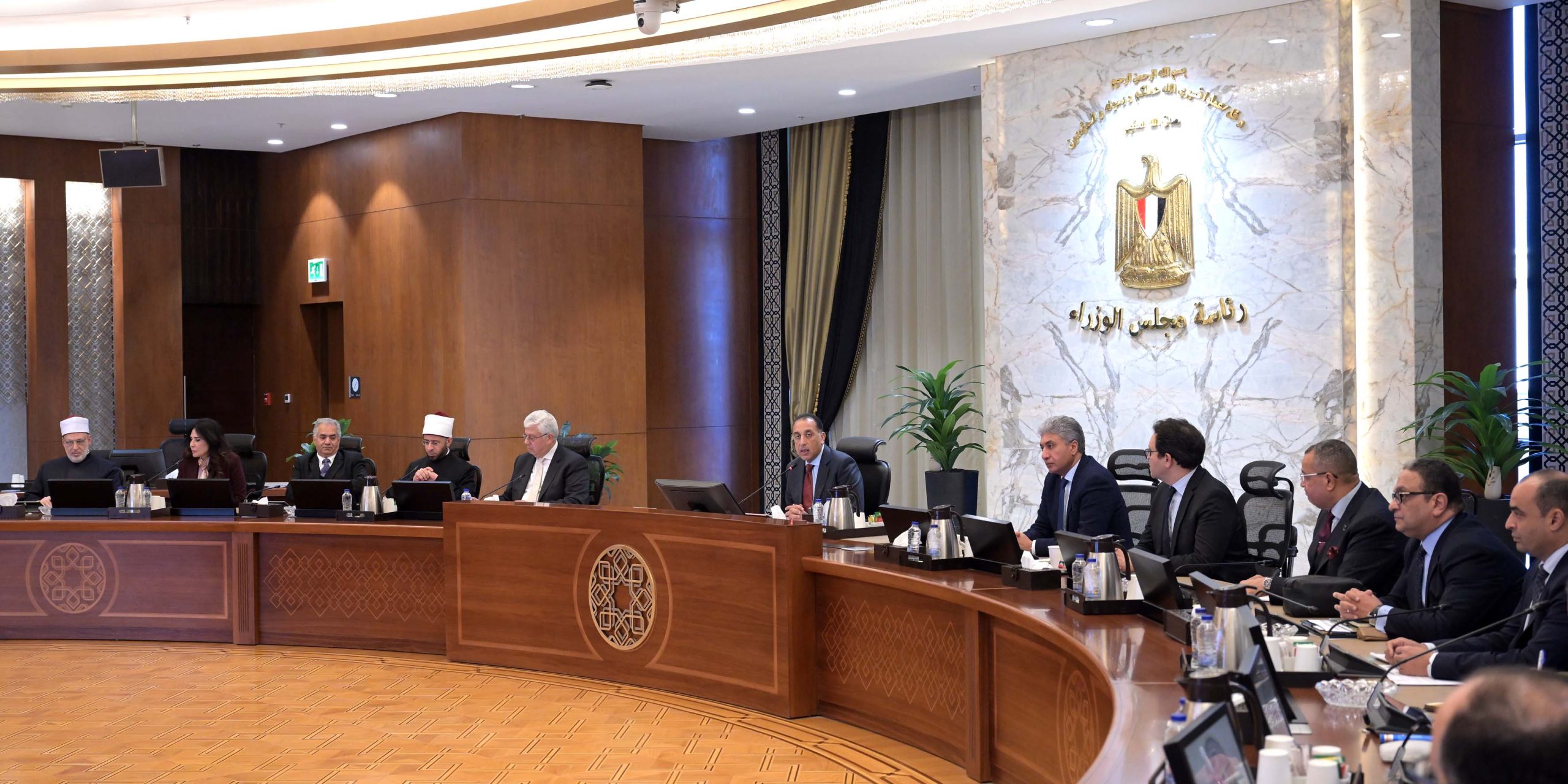 مدبولي يتابع موقف تطوير موقع التجلي الأعظم 