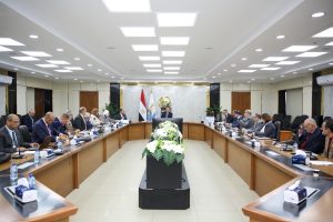 اجتماع وزير قطاع الأعمال العام 