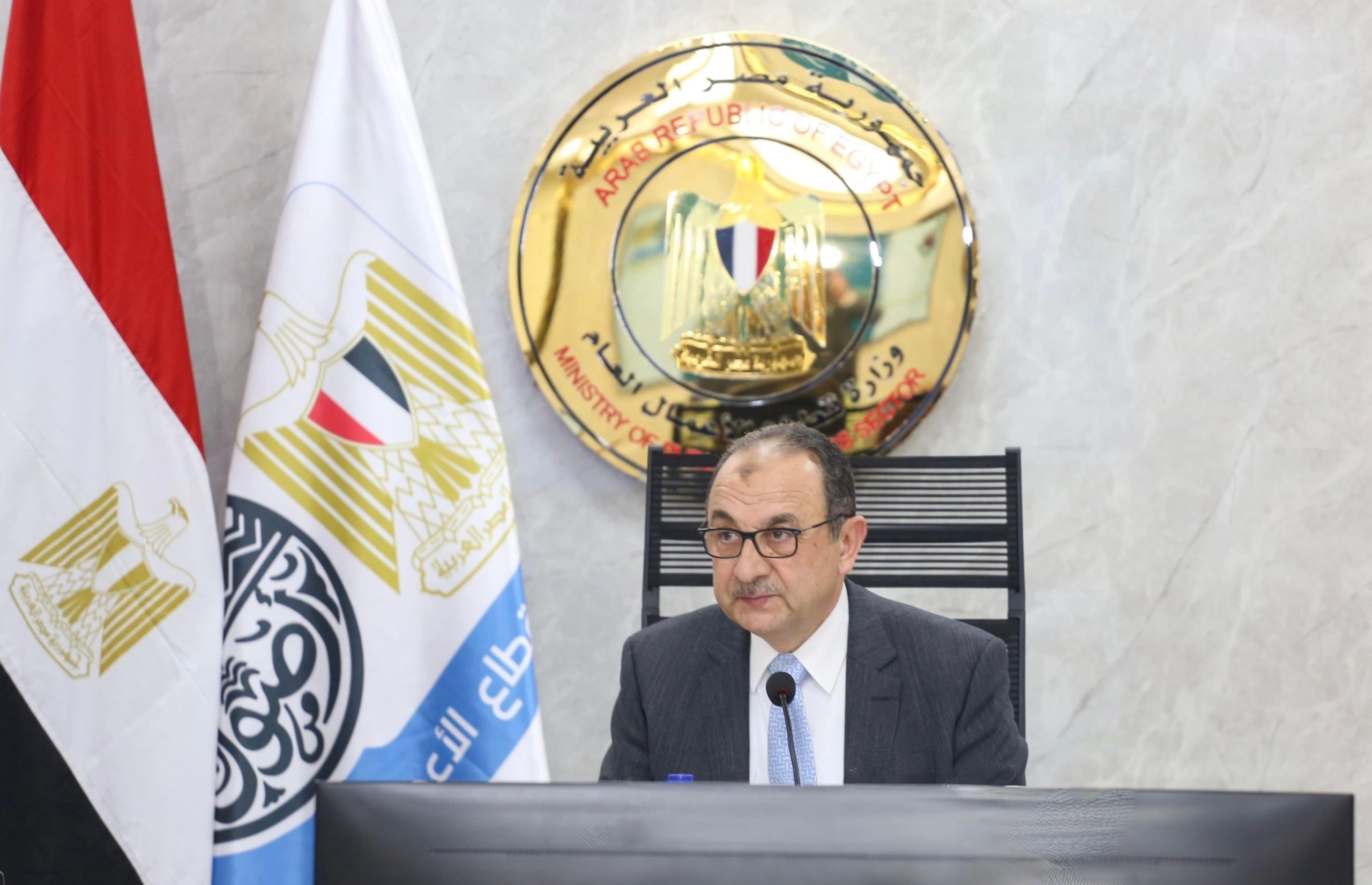 المهندس محمد شيمي وزير قطاع الأعمال العام