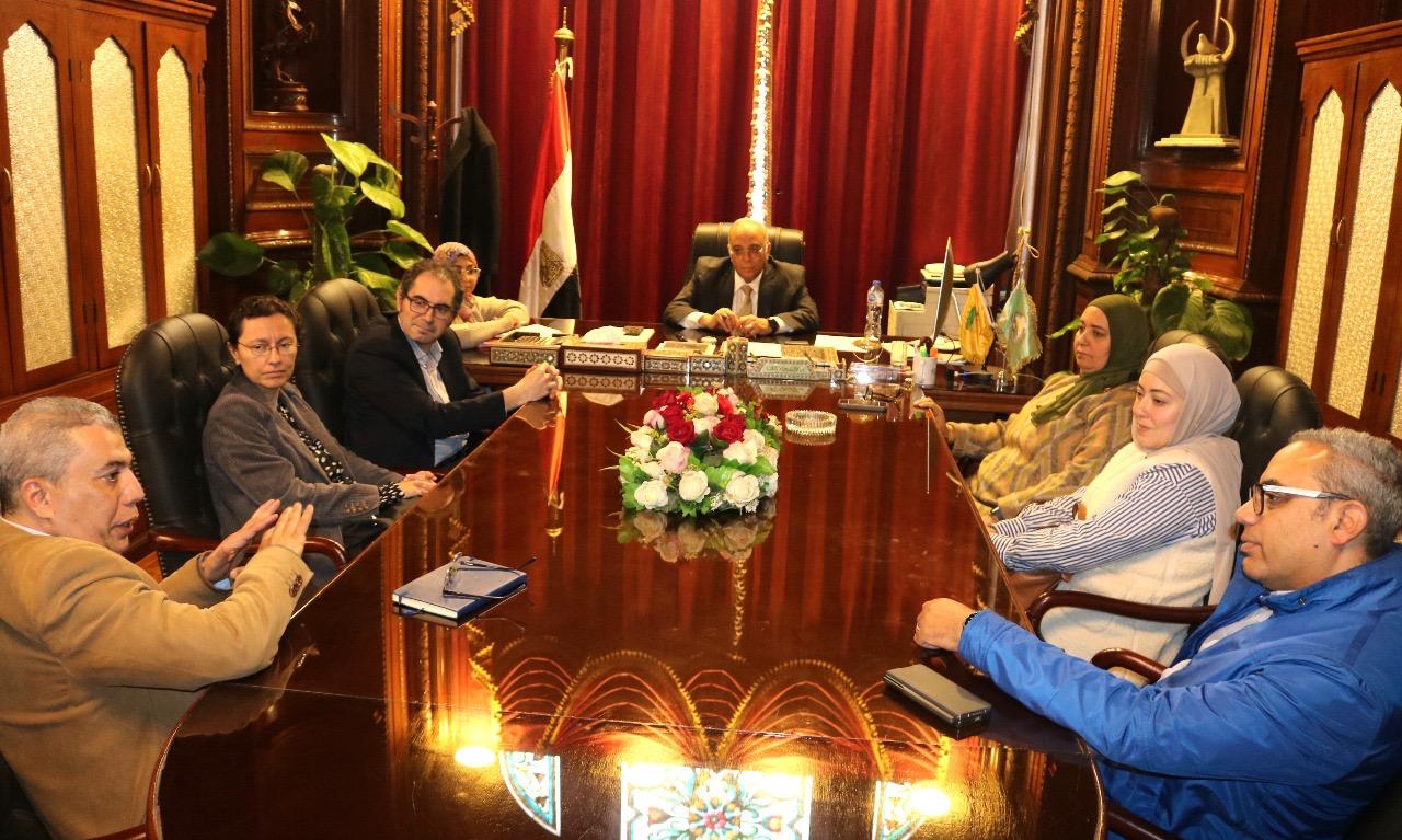 وفد جامعة ستراثكلايد
