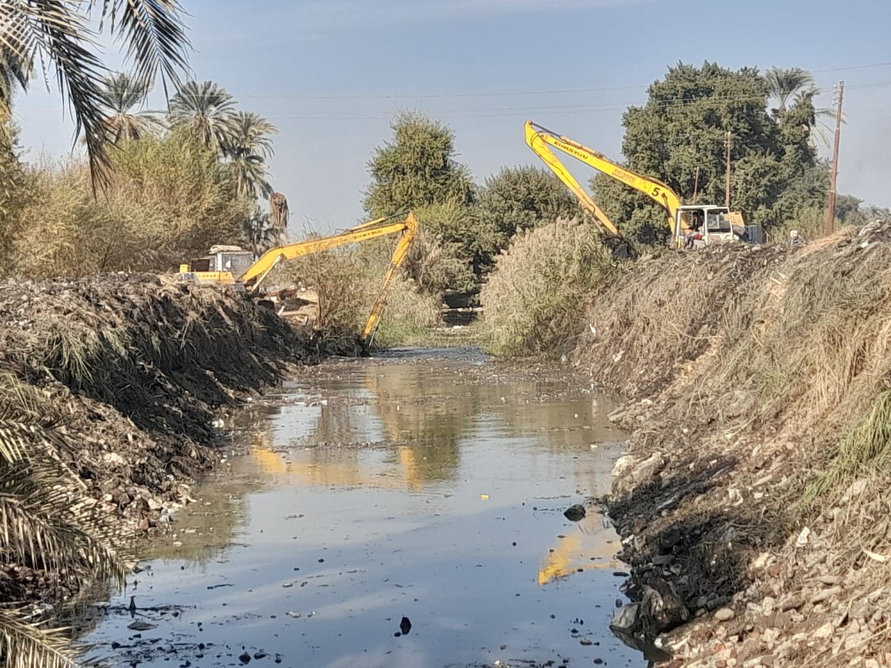 تطهير الترع