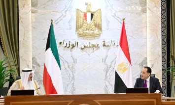 رئيسا وزراء مصر والكويت