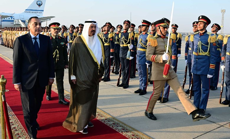 رئيس الوزراء يستقبل نظيره الكويتي