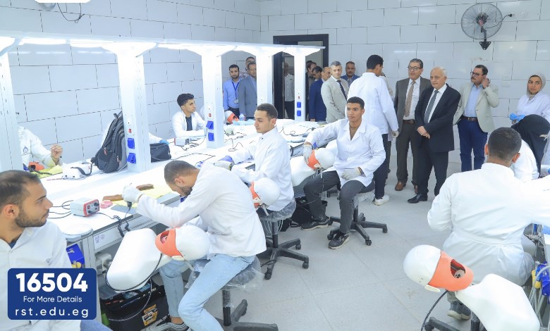 خلال الزيارة