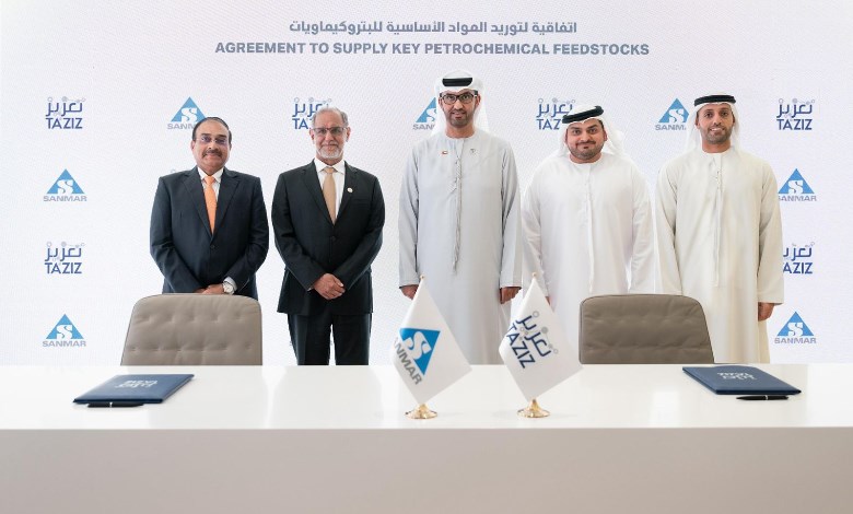 سنمار تعقد شراكة مع "تعزيز" الإماراتية لتوريد المواد البتروكيماوية