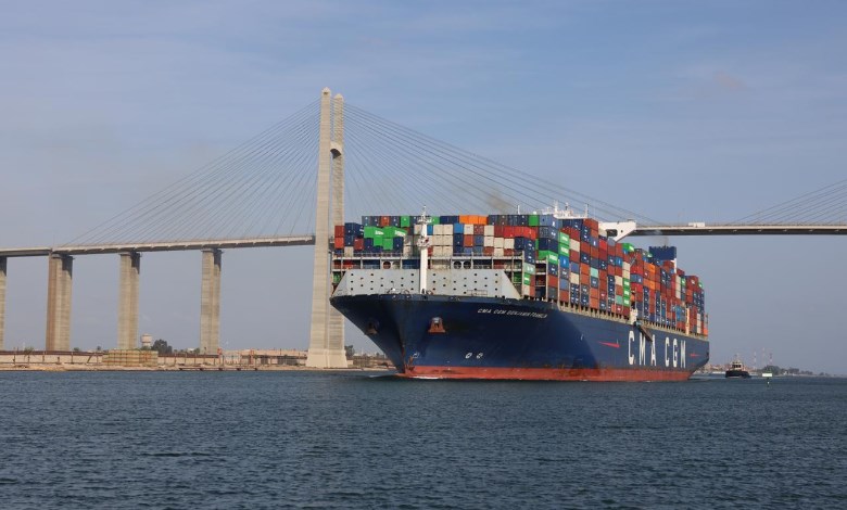 سفينة الحاويات العملاقة CMA CGM  BENJAMIN FRANKLIN