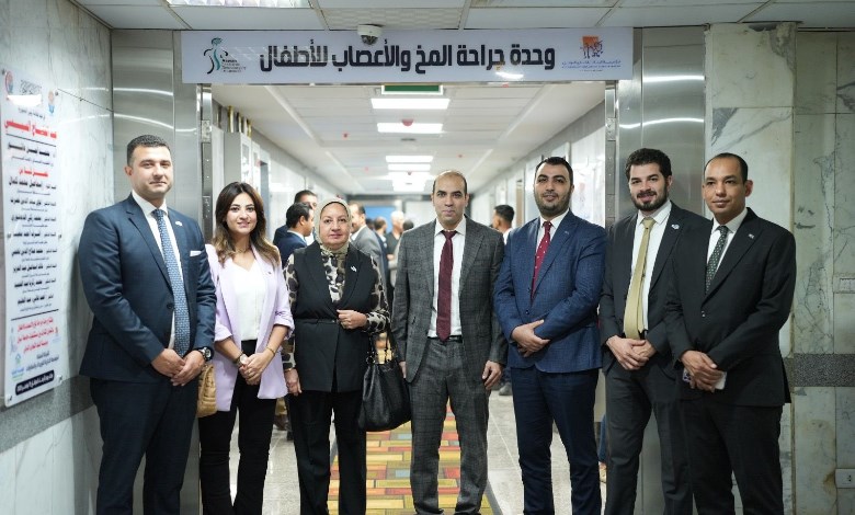 مؤسسة البنك التجاري الدولي تفتتح مركز جراحة المخ والأعصاب للأطفال بمستشفى جامعة أسوان