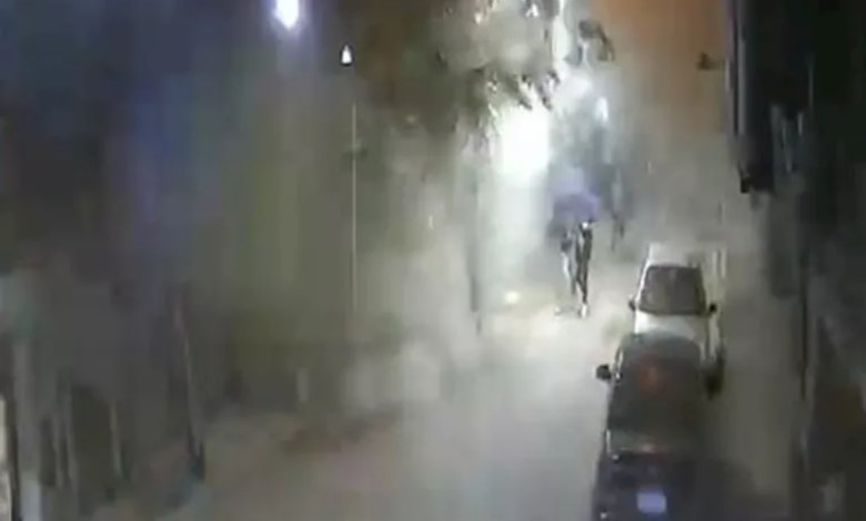 حادث انفجار ماسورة غاز في إمبابة