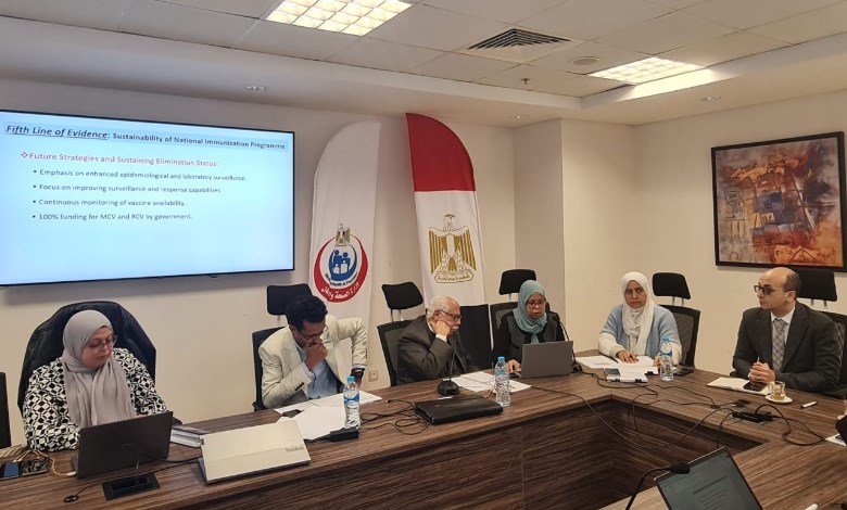 جانب من اجتماع البرنامج الموسع للتطعيمات 