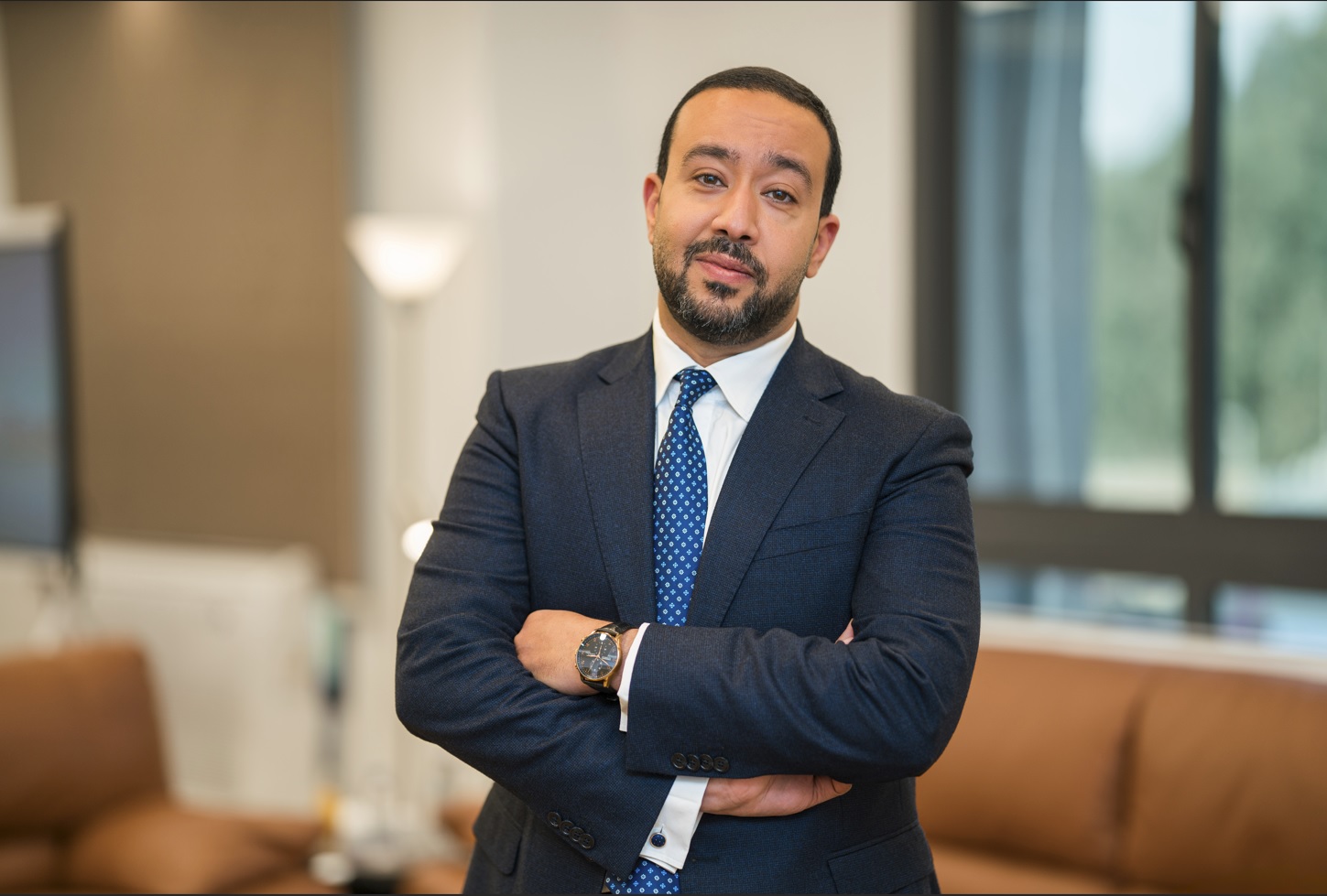 المهندس/ محمد نصر، العضو المنتدب والرئيس التنفيذي للشركة المصرية للاتصالات