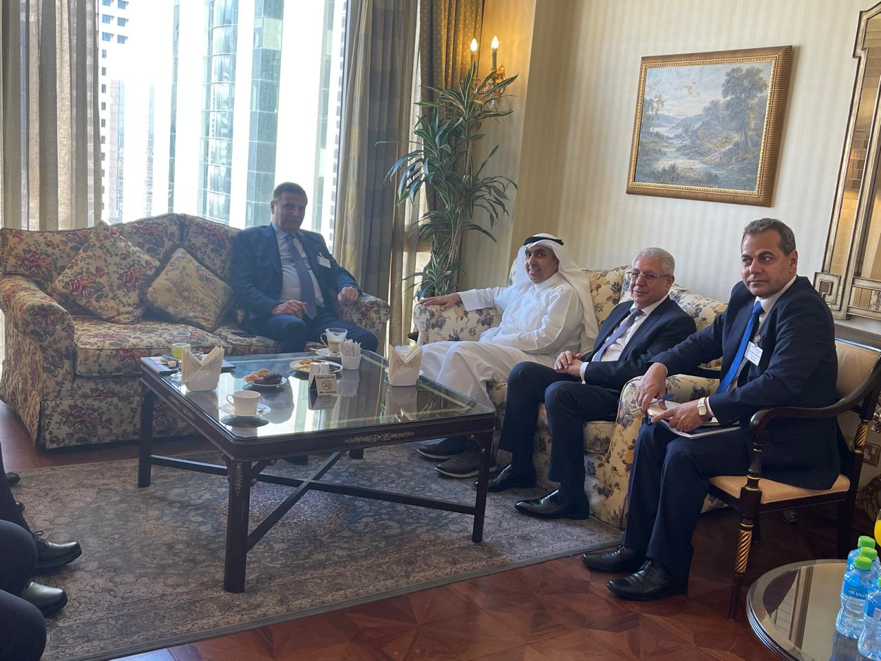 وزير الزراعة ورئيس مجلس الأعمال الكويتي المصري