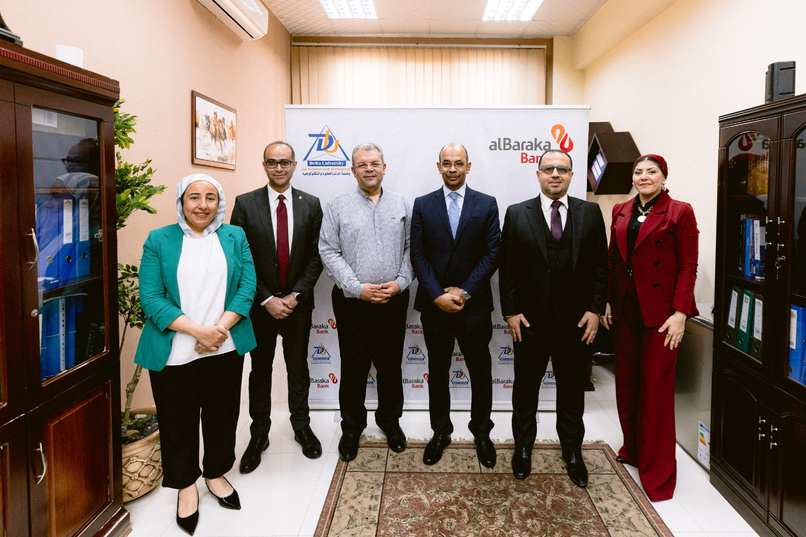 بنك البركة مصر يوقع مذكرة تفاهم مع جامعة الدلتا للعلوم والتكنولوجيا