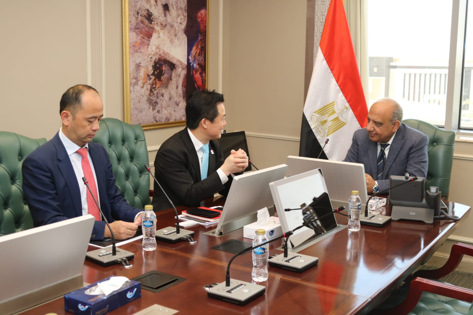 تعاون مصرى صينى 