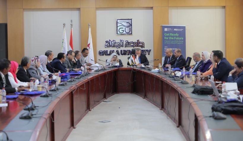خلال الاجتماع