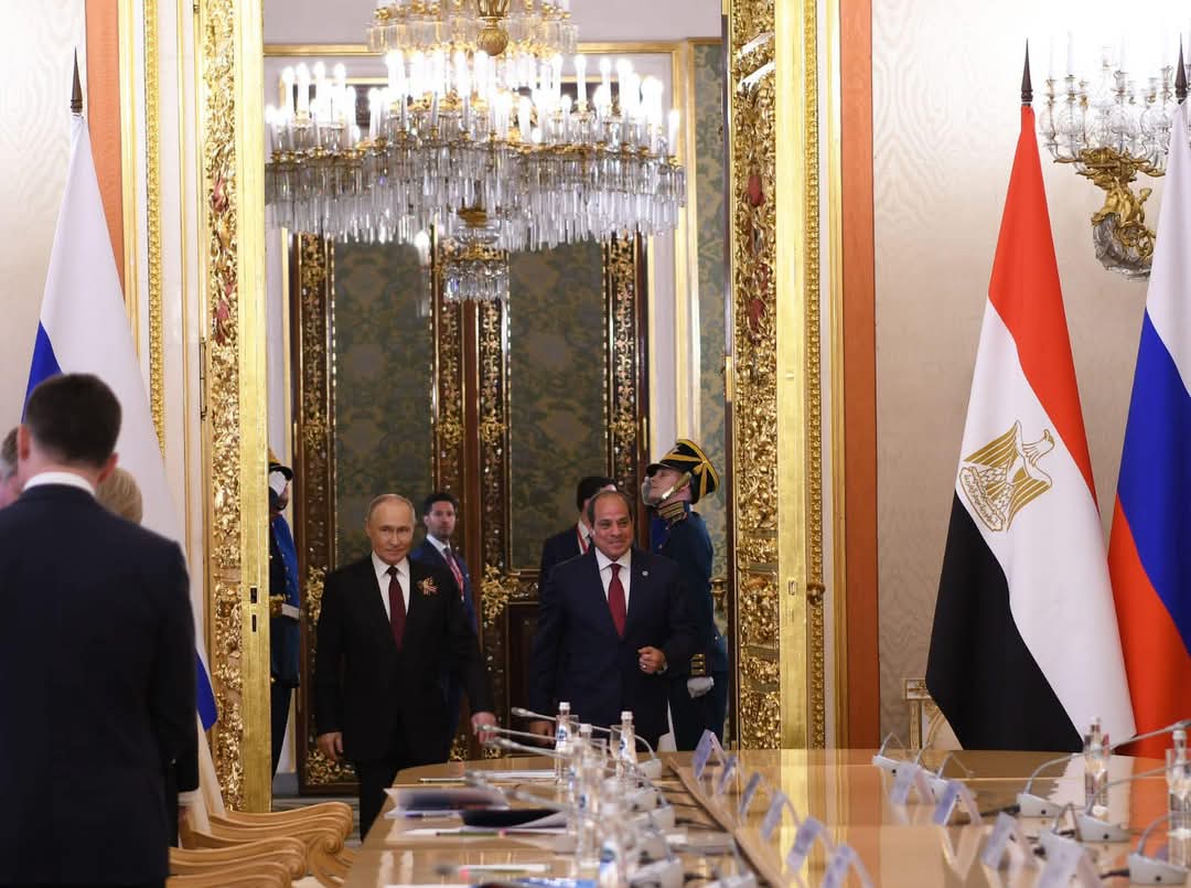 لقاء السيسي وبوتين بموسكو