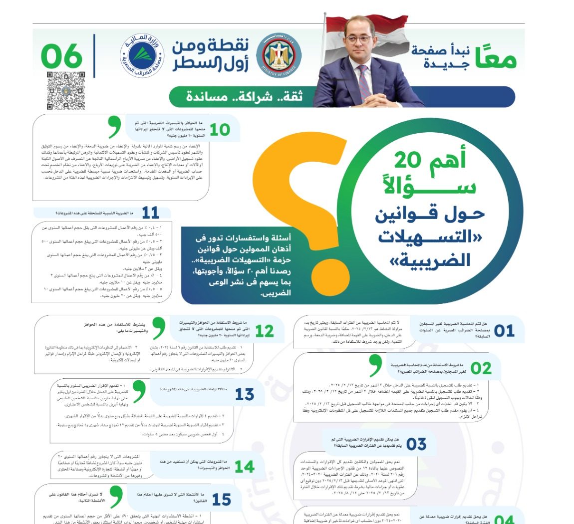 لغير المسجلين بالمنظومة .. هل تتم المحاسبة الضريبية  عن الفترات السابقة؟ 
