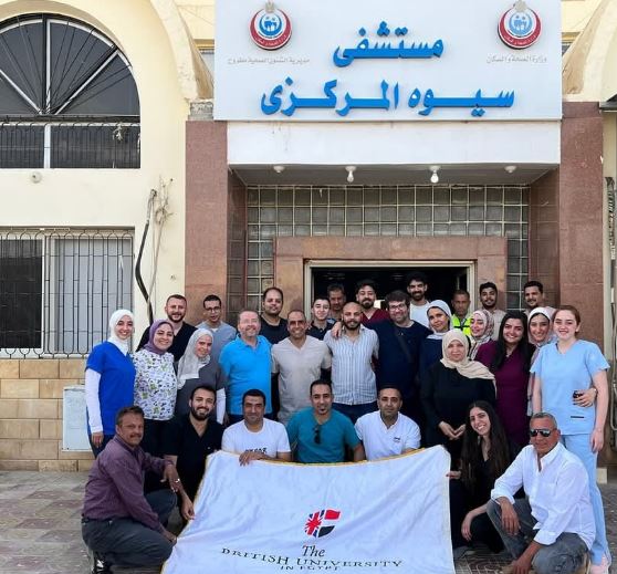 القافلة الطبية فى سيوة