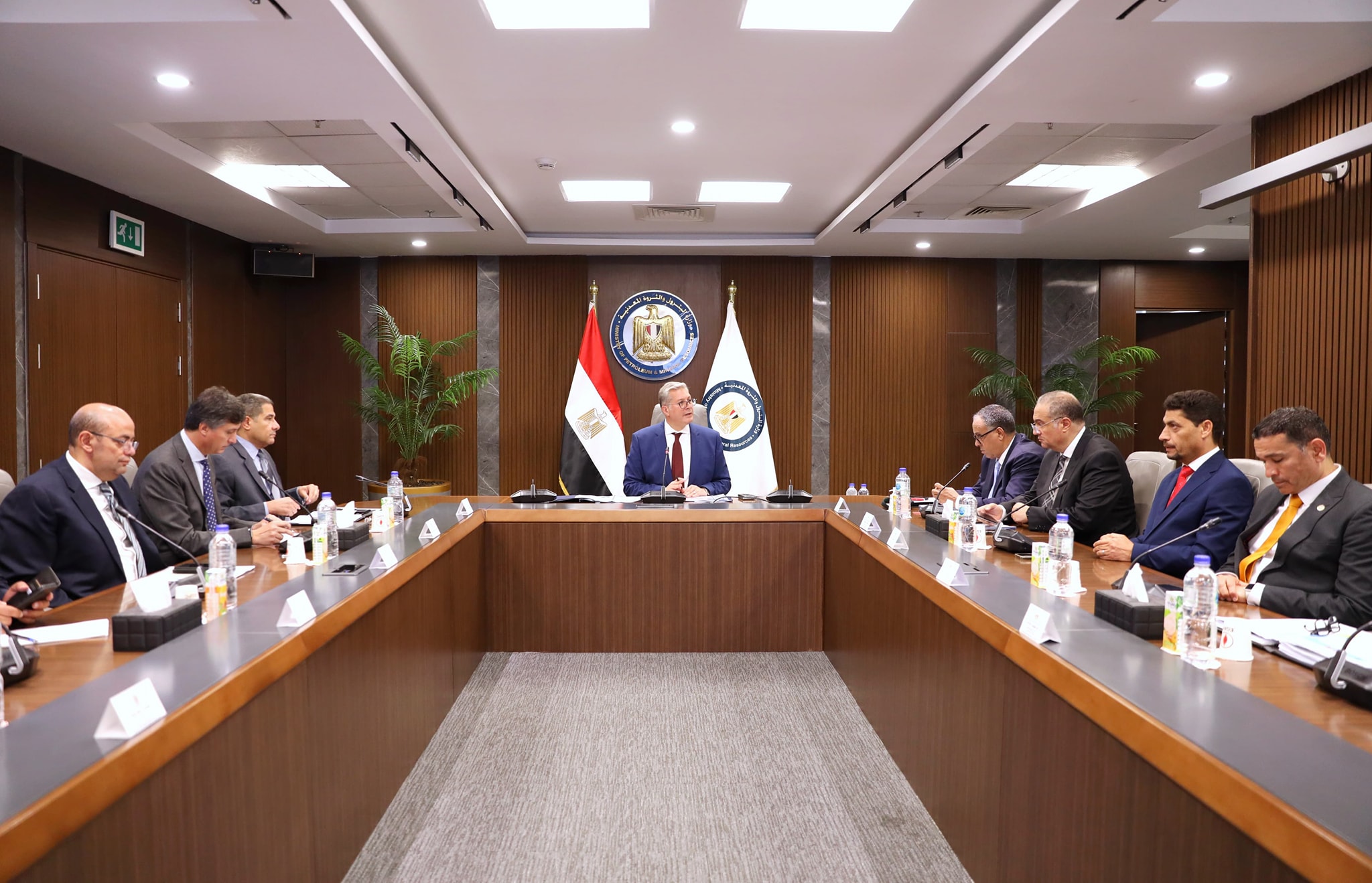 وزير البترول خلال الجمعية العامة لشركة بدرالدين للبترول 