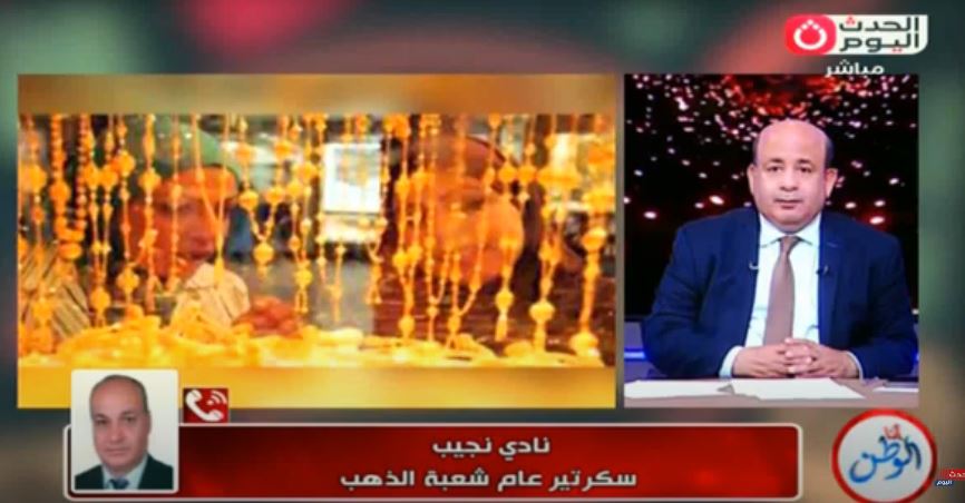 نادى نجيب خلال المداخلة مع البرنامج