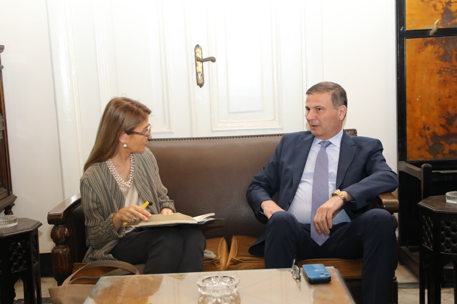 جانب من اللقاء