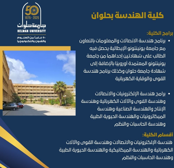 كلية الهندسة بحلوان