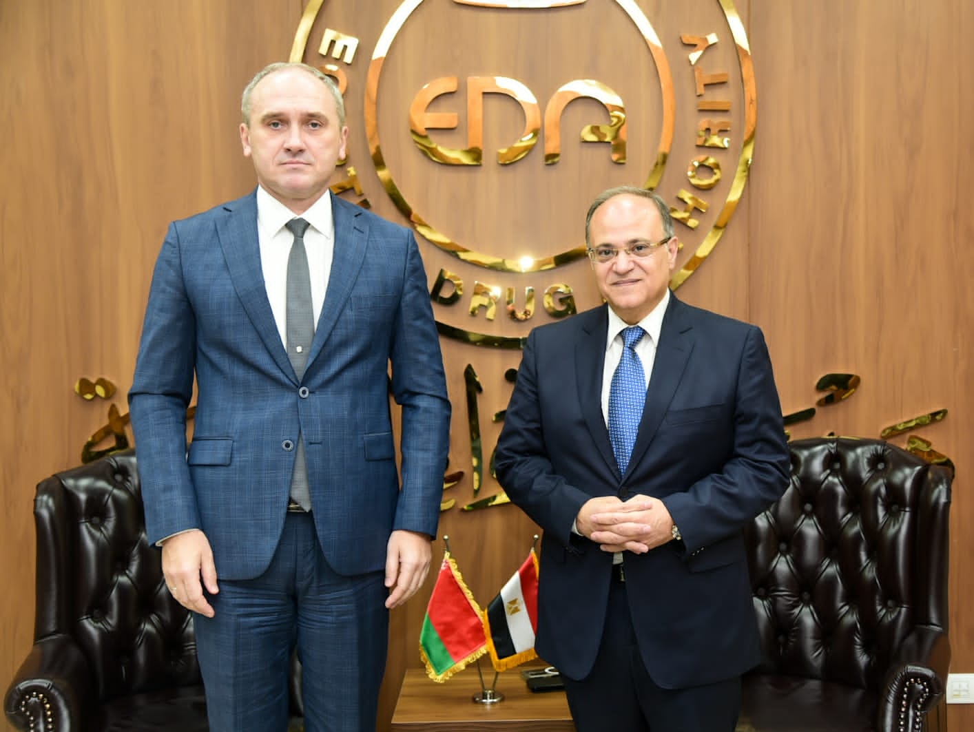 رئيس هيئة الدواء المصرية يستقبل سفير بيلاروسيا
