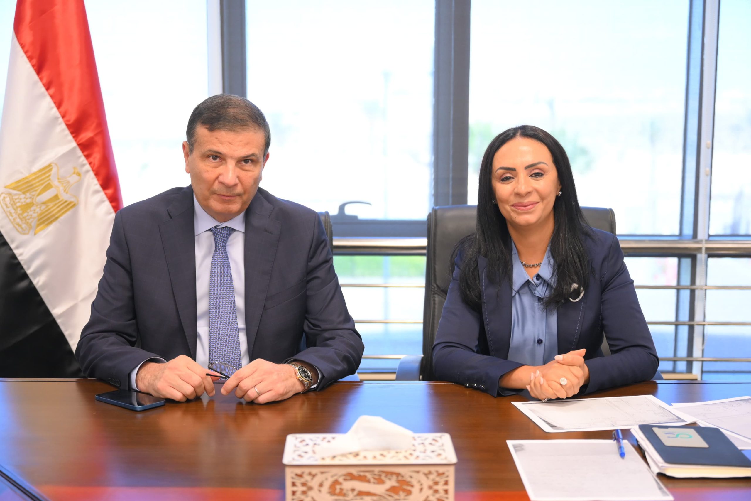 وزيرا الزراعة والتضامن