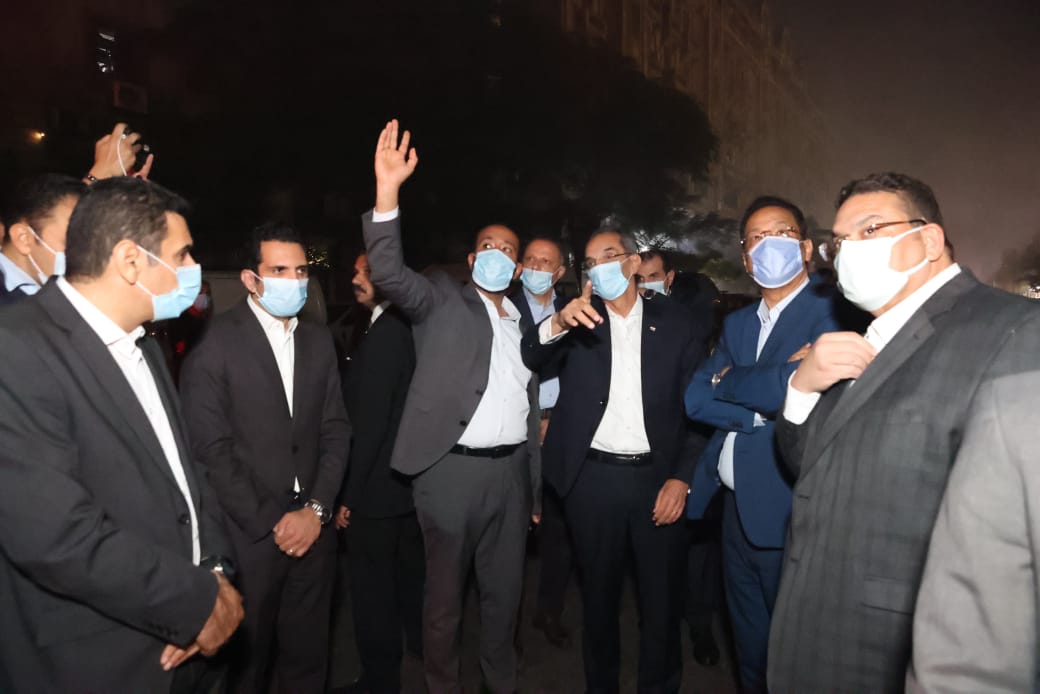 وزير الاتصالات يتفقد سنترال رمسيس