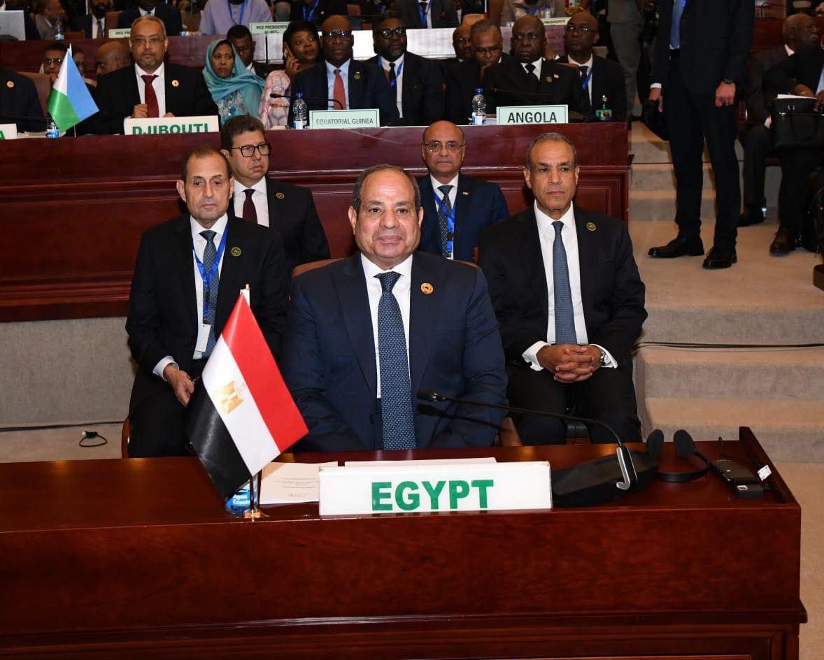  الرئيس السيسي في "قمة مالابو" 