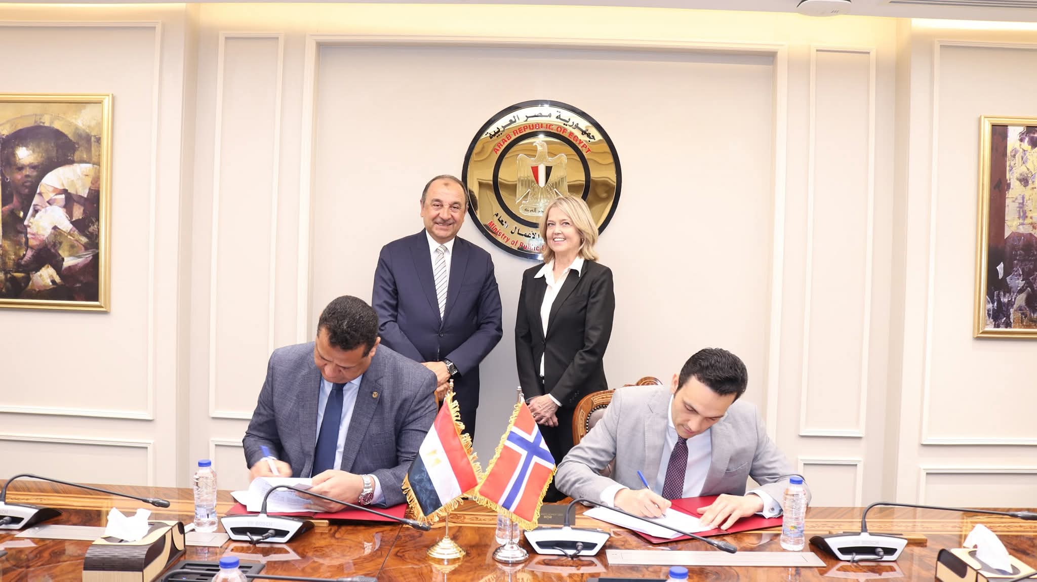 وزير قطاع الأعمال 