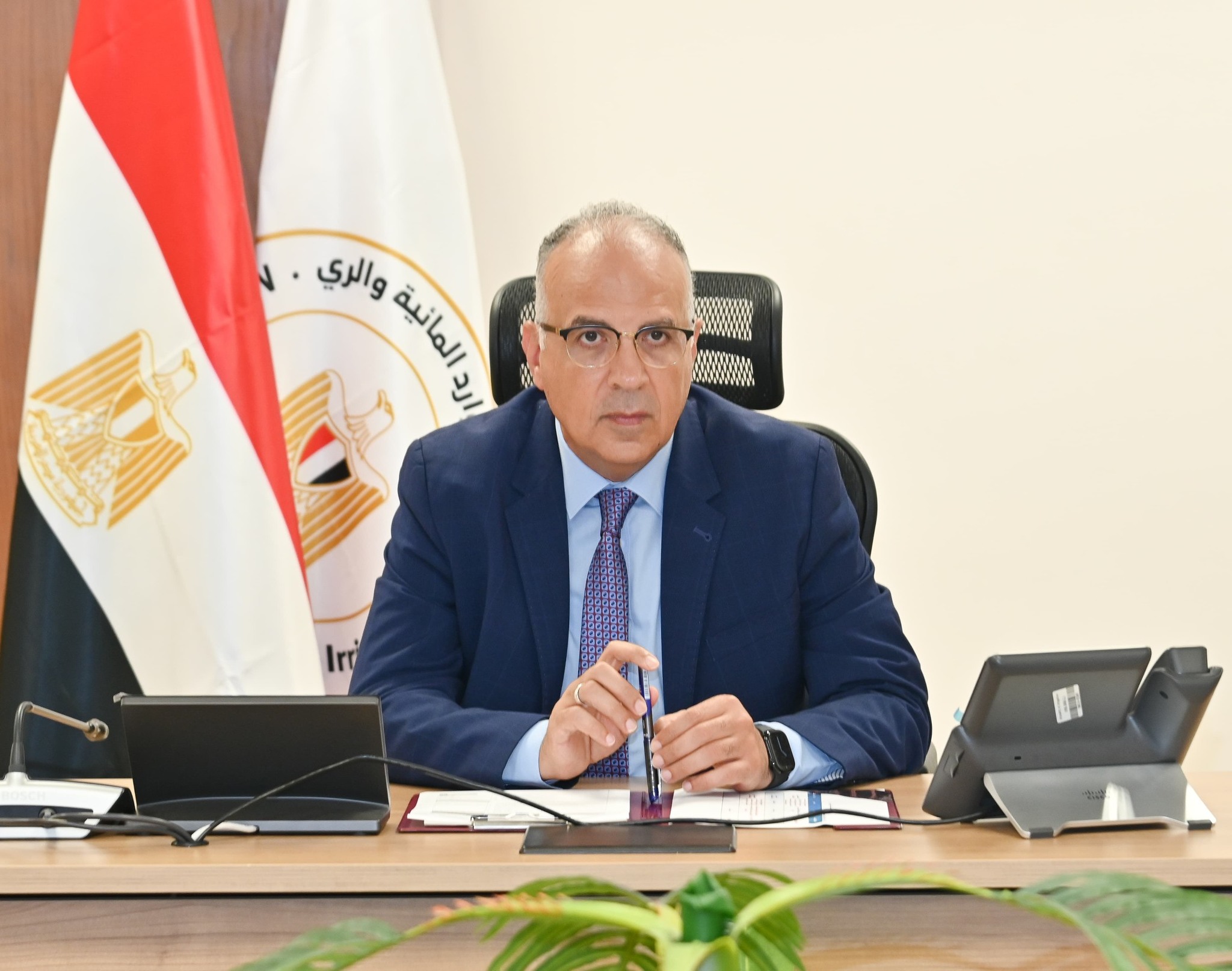وزير الرى 