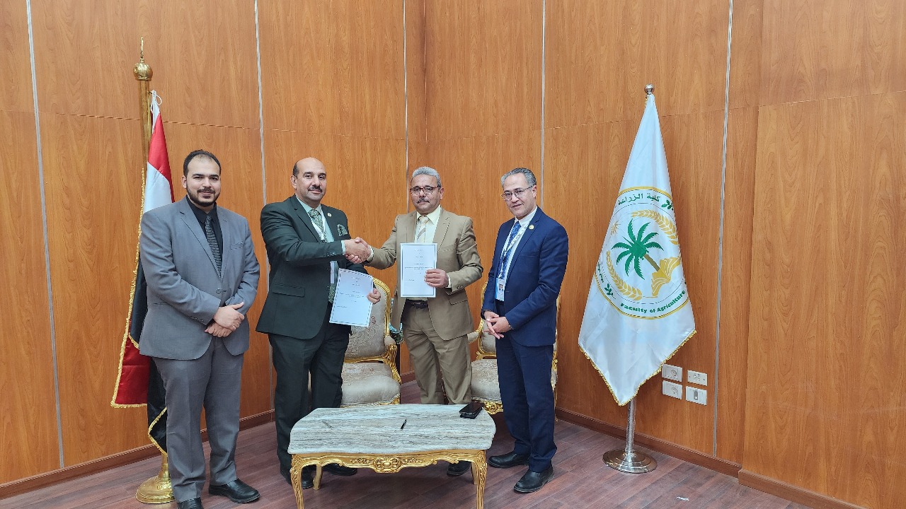 بروتوكول تربل إم وكلية الزراعة بجامعة الوادي الجديد
