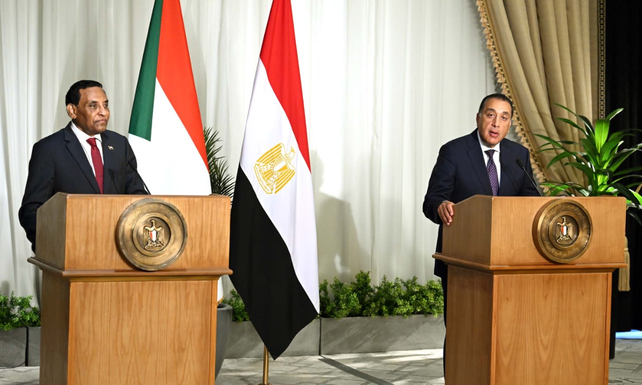 المؤتمر الصحفي بين مدبولي ونظيره السوداني