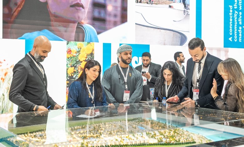 شركة الأهلي صبور للتطوير العقاري خلال مشاركتها الفاعلة في معرض Cityscape