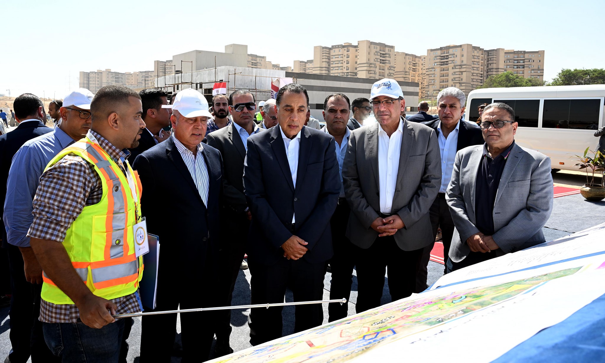 مدبولي أثناء جولته التفقدية