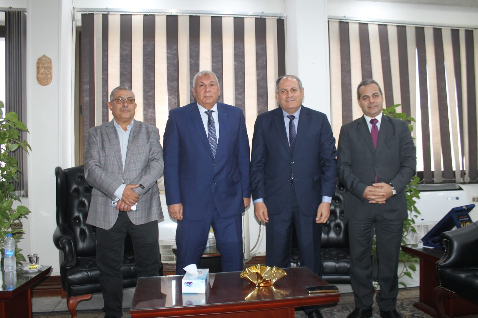 رئيس البحوث الزراعية ومحافظ الوادي الجديد