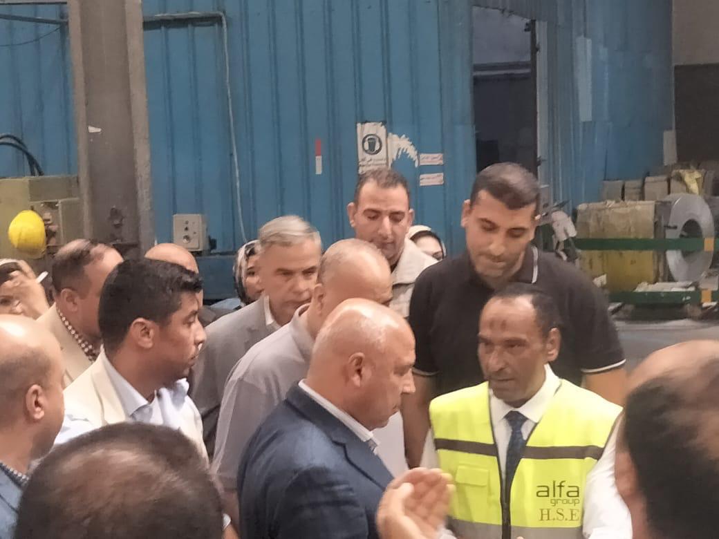 خلال الزيارة