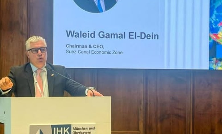 وليد جمال الدين رئيس الهيئة العامة للمنطقة الاقتصادية لقناة السويس