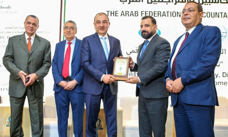 وزير قطاع الأعمال خلال افتتاح المؤتمر الدولي لاتحاد المحاسبين والمراجعين العرب