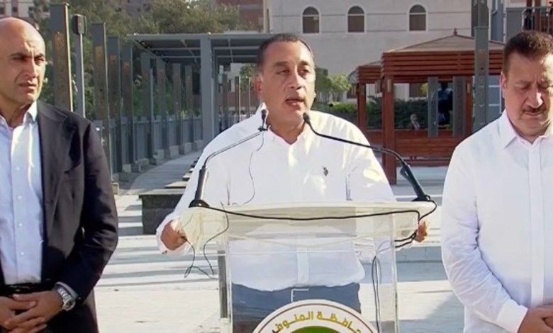 رئيس الوزراء خلال جولته اليوم بالمنوفية