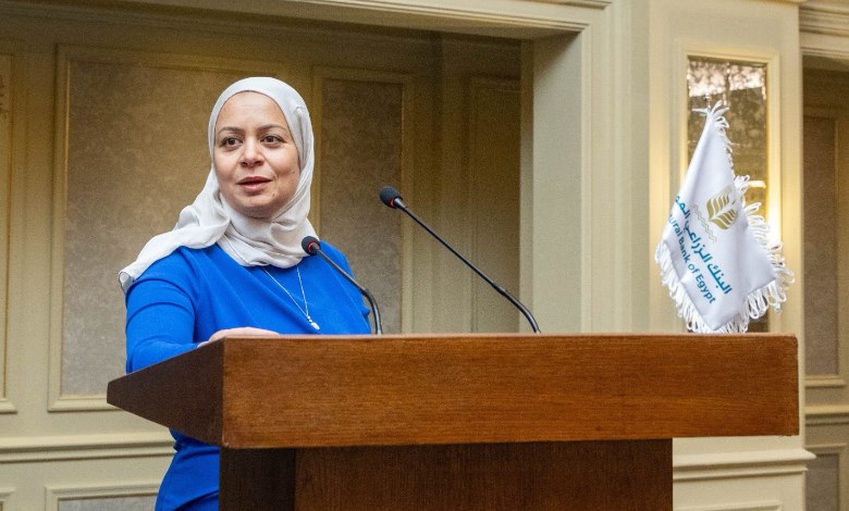 غادة مصطفى نائب الرئيس التنفيذي للدعم بالبنك الزراعي المصري