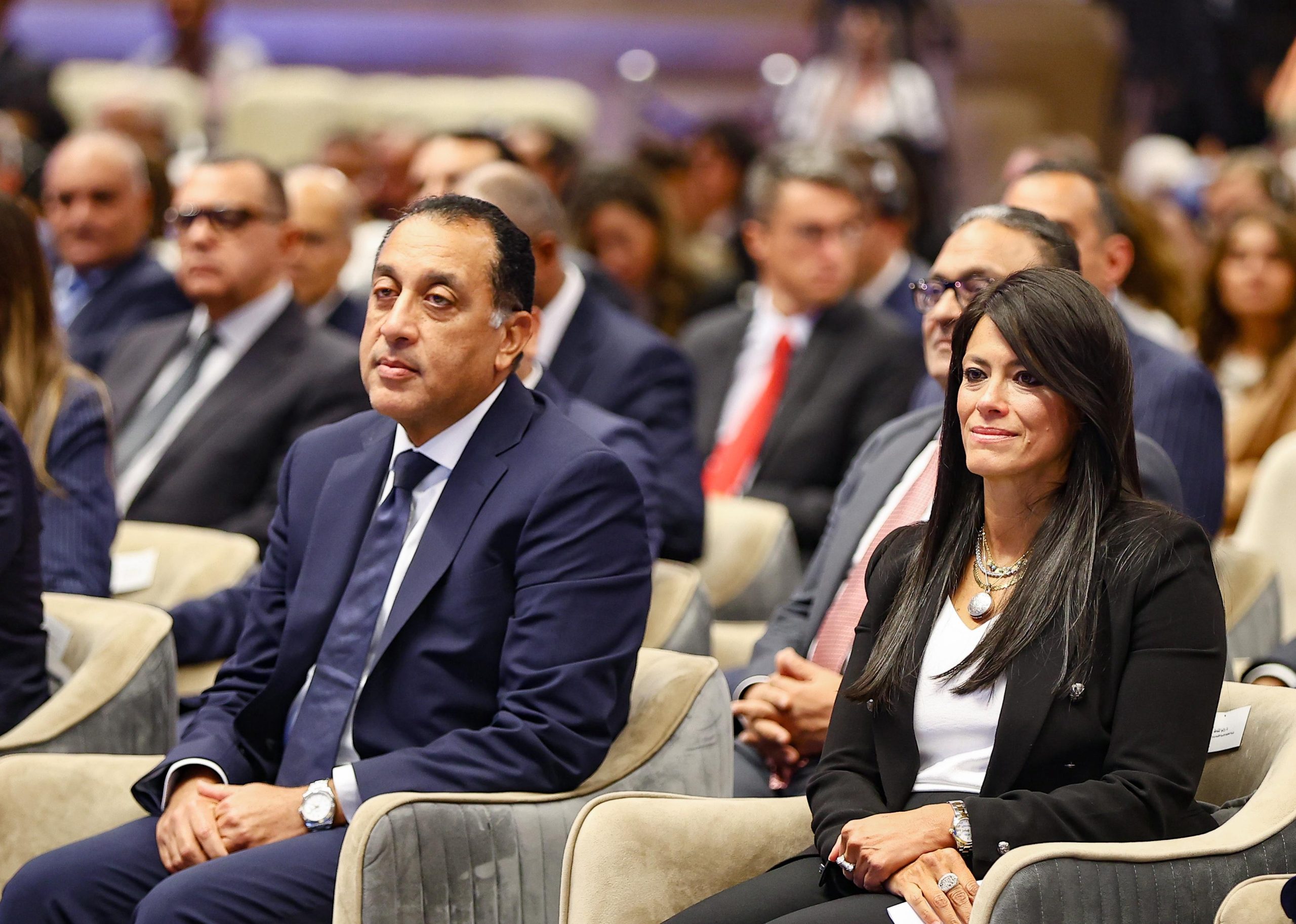 رئيس مجلس الوزراء و الدكتورة رانيا المشاط