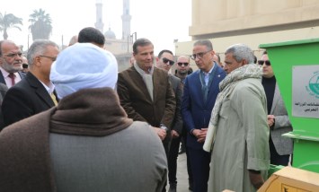 وزير الزراعة ومحافظ الفيوم