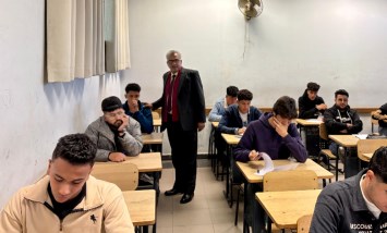 خلال الامتحانات