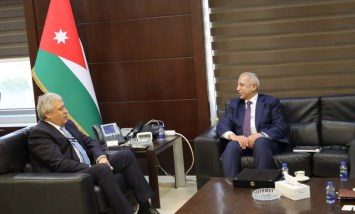 وزير النقل الأردني يستقبل رئيس الأكاديمية العربية