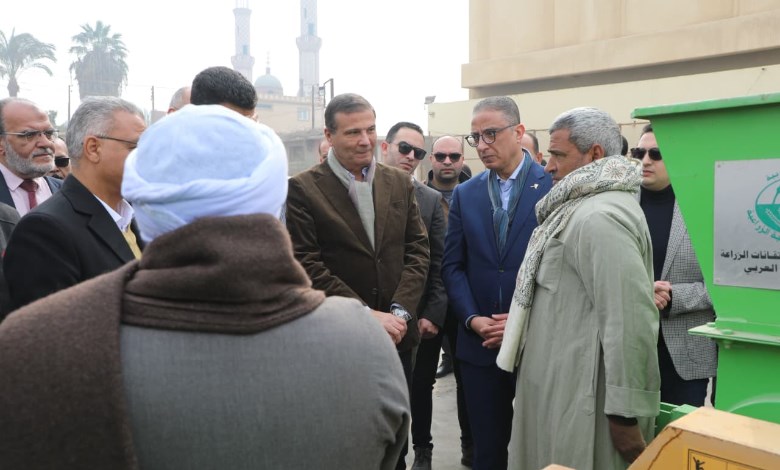 وزير الزراعة ومحافظ الفيوم