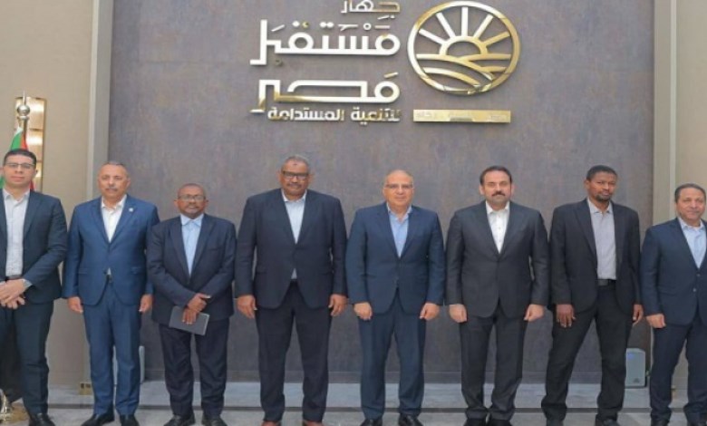 وزيرا الرى المصرى والزراعة السودانى