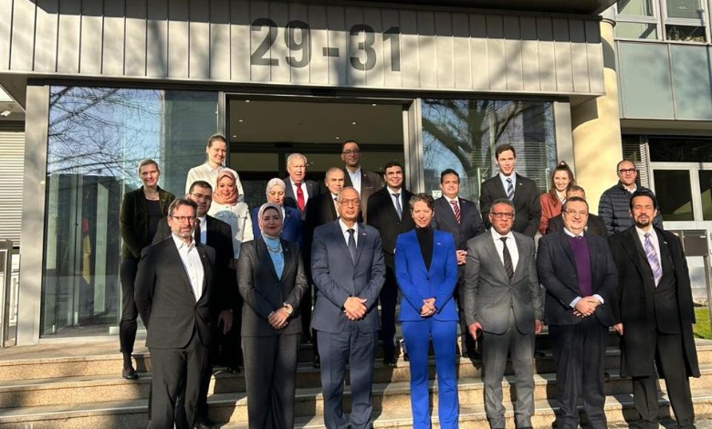رئيس هيئة الرقابة على الصادرات يبحث التعاون المشترك مع الوكالة الألمانية  